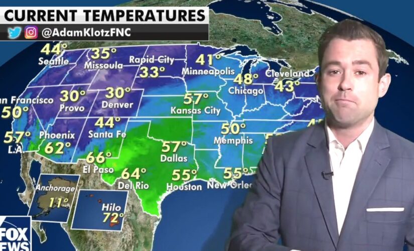 National weather forecast: Large storm system moving across Central US