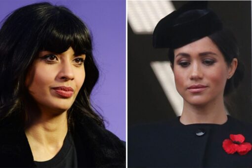Meghan Markle defended by Jameela Jamil amid royal feud: ‘The stench of their desperation is rotten’