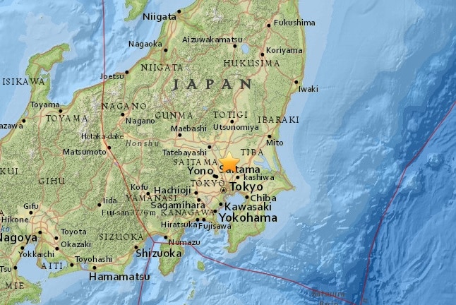 Strong quake shakes Japan; tsunami advisory issued