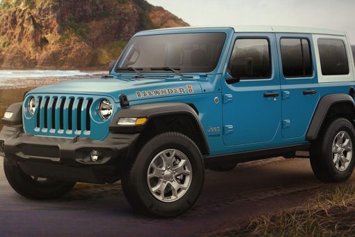 The Jeep Wrangler Islander is ready to hit the beach