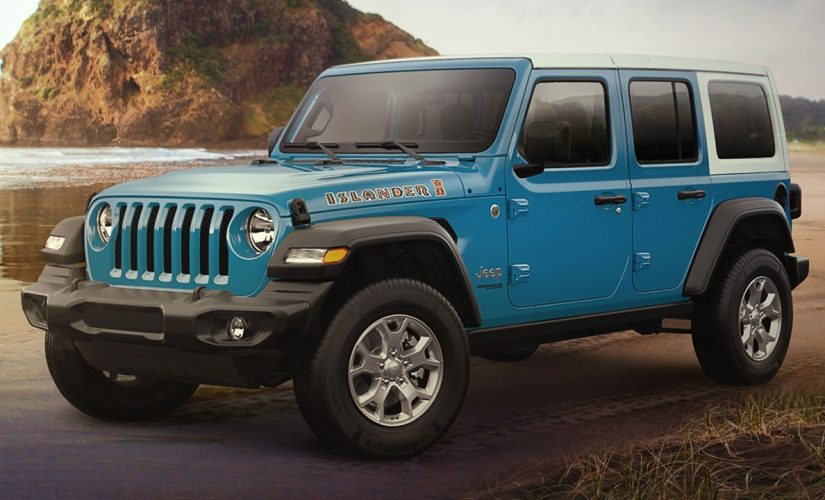 The Jeep Wrangler Islander is ready to hit the beach