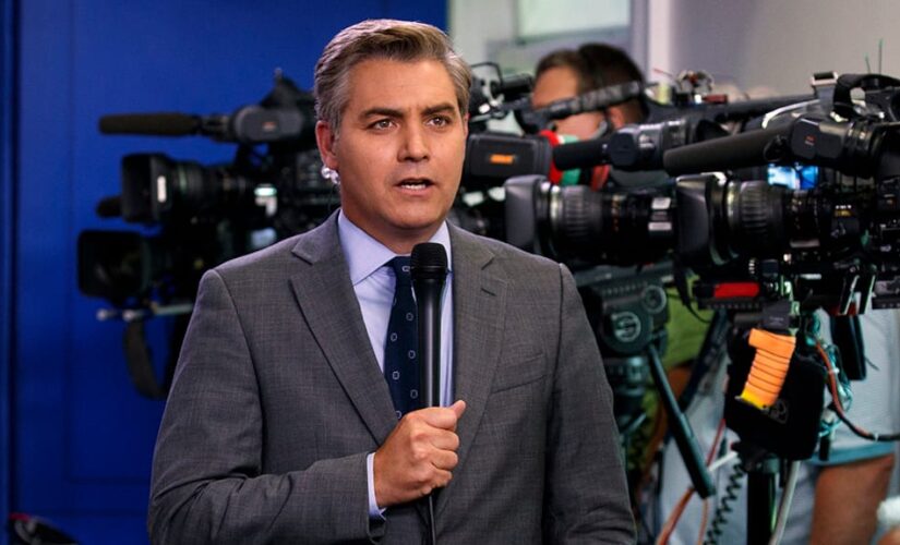 CNN’s Jim Acosta roasted for wearing ‘obnoxious self-flattering’ shirt during coronavirus vaccine photo