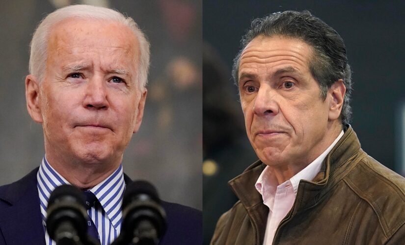 Scandal-plagued Cuomo joins White House call as Biden refuses to call for resignation