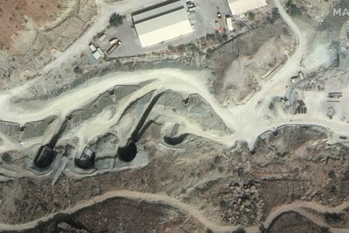 Iran has built new ballistic missile launch positions, satellite images show