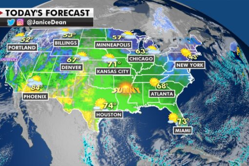 National forecast: Temperatures in Midwest, Plains to rise up to 25 degrees above average
