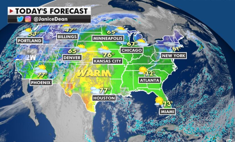 National weather forecast: Record high temperatures possible in parts of US