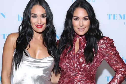 Nikki and Brie Bella get inducted into WWE Hall of Fame, receive sweet message from Charlotte Flair