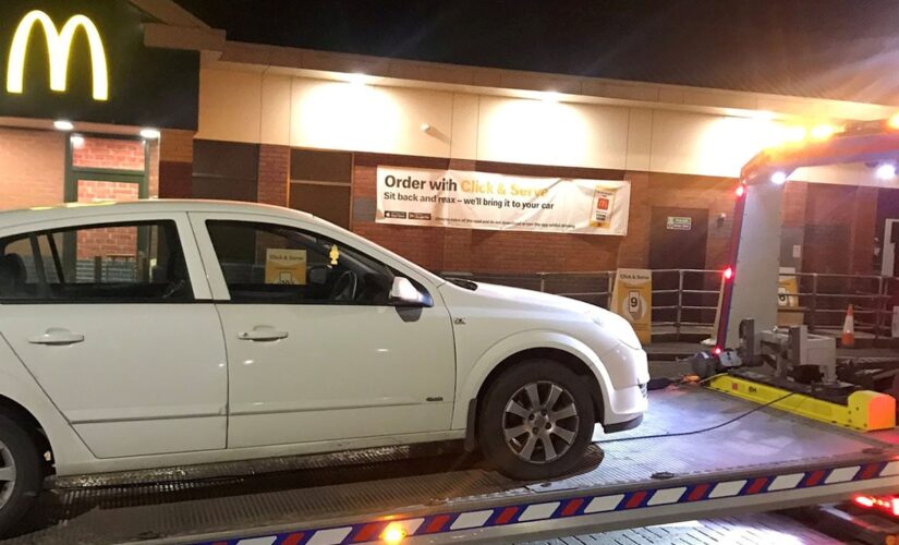 Police seize car at McDonald’s drive-thru: ‘This driver’s not lovin’ it’