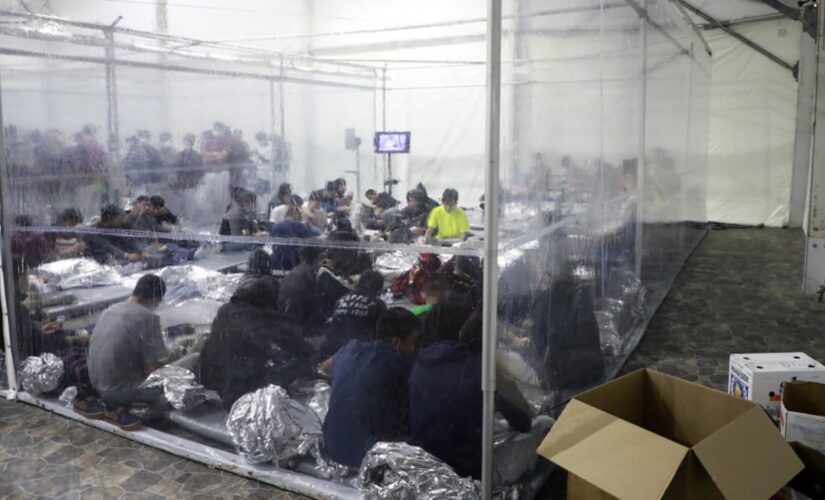 Biden admin releases photos of crowded migrant processing center at border amid transparency criticism