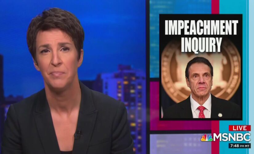 Rachel Maddow breaks silence on Cuomo, warns MSNBC viewers his scandals are ‘developing by the second’