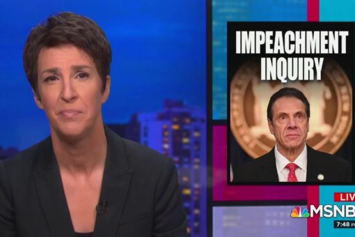 Rachel Maddow breaks silence on Cuomo, warns MSNBC viewers his scandals are ‘developing by the second’