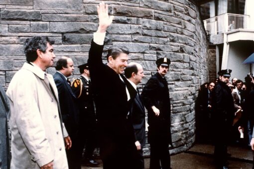 40 years ago today, Ronald Reagan was shot outside a Washington hotel