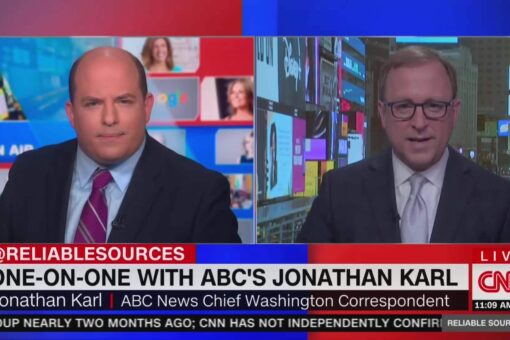 ABC’s Jonathan Karl rejects Brian Stelter claim Biden’s border crisis is a ‘right-wing’ narrative