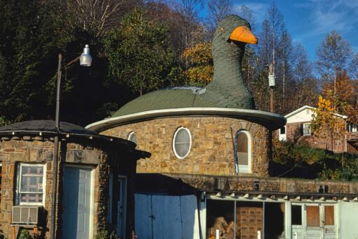 Kentucky town is working to restore a goose-themed landmark inn
