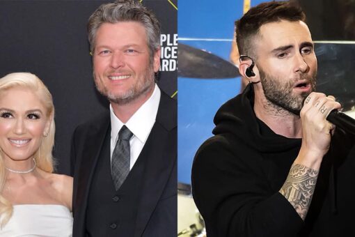 Adam Levine jokes Blake Shelton, Gwen Stefani ‘can’t afford’ to hire him as their wedding singer