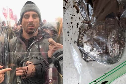 Capitol rioter charged with assaulting DC officer buried stolen police badge in NY backyard: FBI