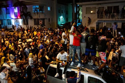 Miami spring breaker charged with ‘inciting a riot’ during raucous weekend