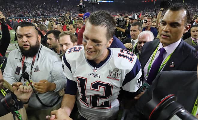 Tom Brady haunts Falcons with social media trolling: ‘Happy 3/28’