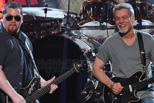 Eddie Van Halen remembered by son Wolfgang as he celebrates first No. 1 song: ‘I wish Pop was here to see it’