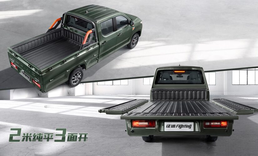 GM’s newest pickup costs $9,000 and turns into a flatbed