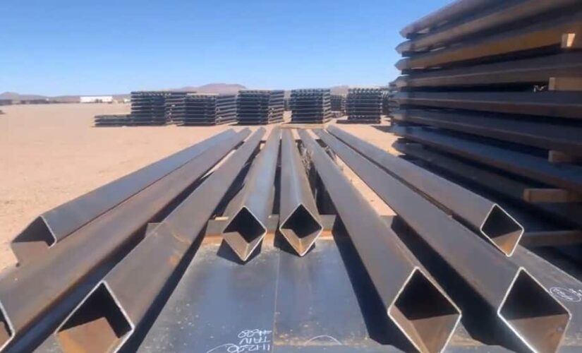 GOP lawmakers post videos of border wall materials rusting in desert after construction halted