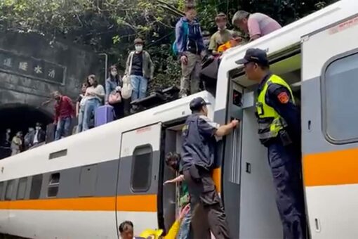 Taiwan train crash: At least 34 killed, 72 injured