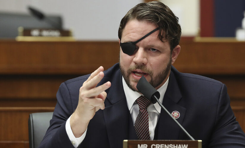 Dan Crenshaw returns to committee after eye surgery that left him blind