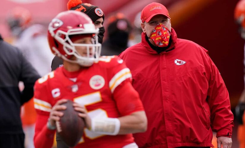 Andy Reid on Patrick Mahomes’ rehab following toe surgery: ‘He’s worked his tail off’