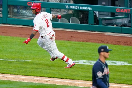 Segura’s RBI single gives Phillies 3-2 win over Braves in 10