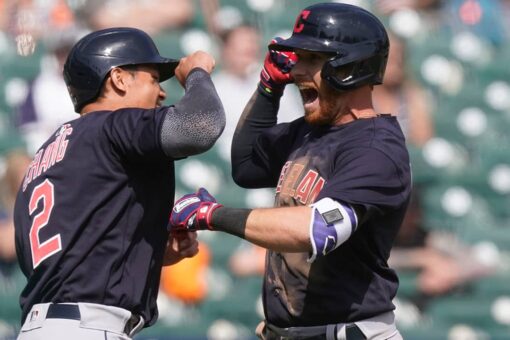 Indians beat Tigers 9-3, overcome Baddoo 1st-pitch home run