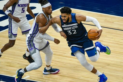 Russell returns with 25 points; Wolves beat Kings 116-106