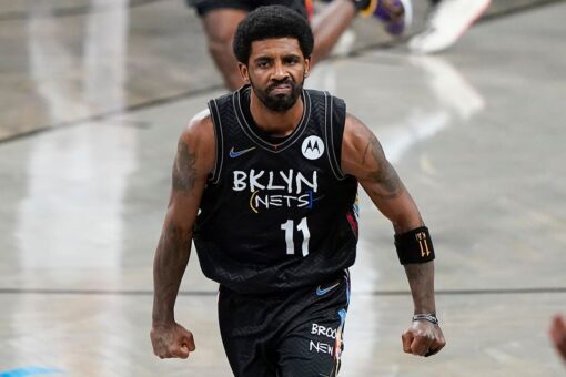 Irving scores 40, Nets lose Harden but beat Knicks 114-112