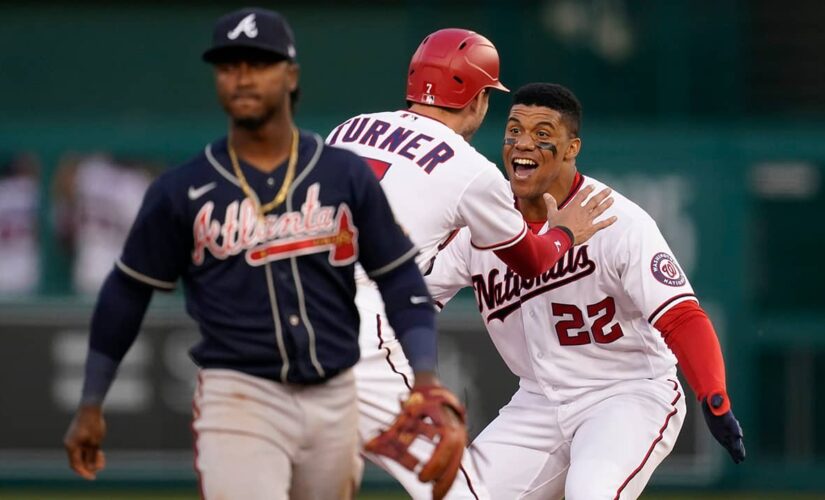 Nats finally play, top Braves 6-5 on Soto’s walk-off in 9th