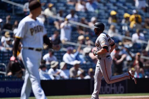 Ruf’s homer, Gausman’s arm help Giants beat Padres 3-2 in 10