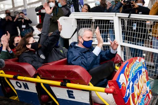 NYC Mayor de Blasio’s office says he is having ‘too much fun,’ amid crime, homelessness and business closures