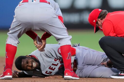 Angels OF Fowler needs season-ending surgery for torn ACL