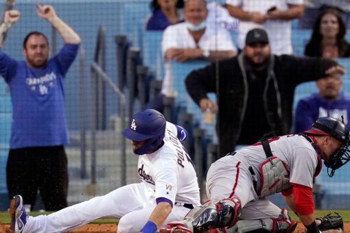 Taylor’s homer propels Dodgers to 9-5 win over Nationals