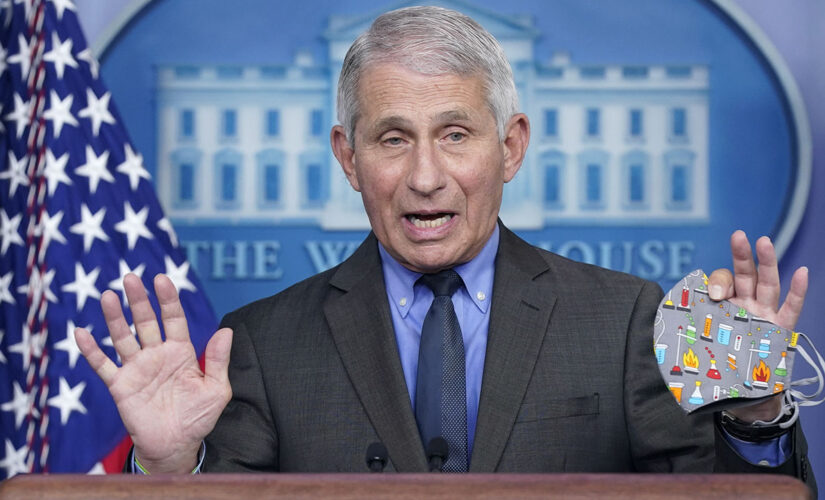 Fauci called out for ‘blood-boiling nonsense’ after continuing to say children should wear masks outside