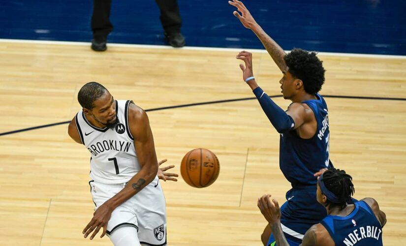 Durant, Nets beat Timberwolves 127-97 in rescheduled game