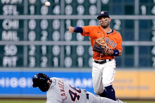 5 Astros land on injured list because of COVID-19 protocols