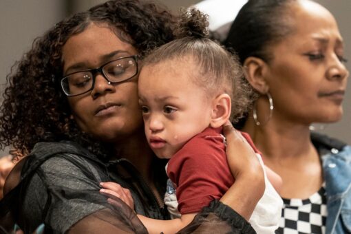 Mother of Daunte Wright’s son, 2, ‘really hurt’ because he doesn’t have a father after fatal police shooting