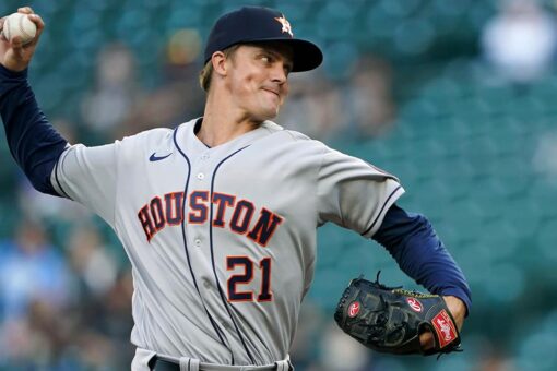 Greinke sharp, Astros end 6-game skid, beat Mariners 1-0