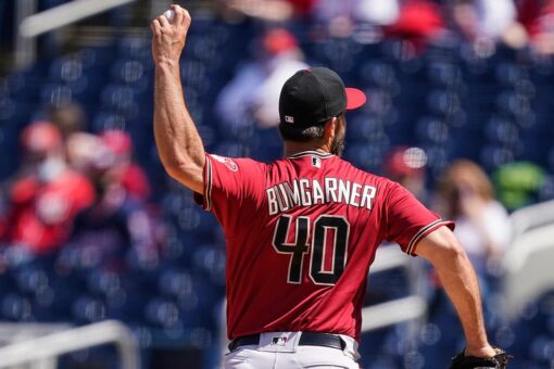 Bumgarner back on track as Arizona beats Washington 5-2