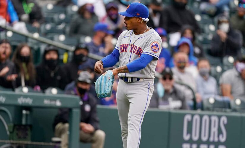 Stroman’s 8 innings, backhand grab lift Mets over Rox 2-1