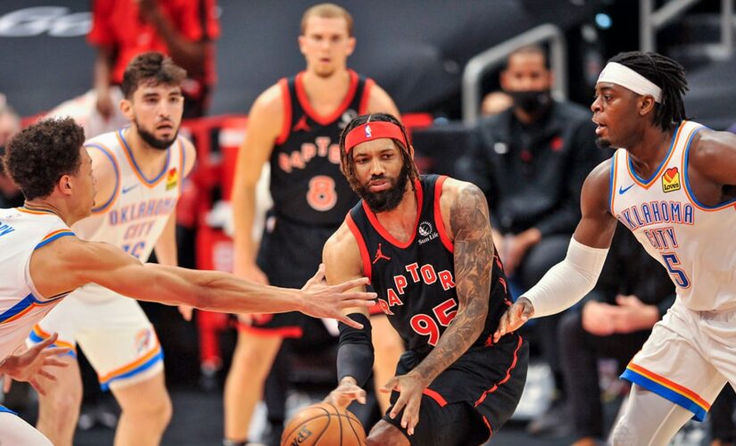 Boucher, Raptors hand Thunder 10th straight loss, 112-106