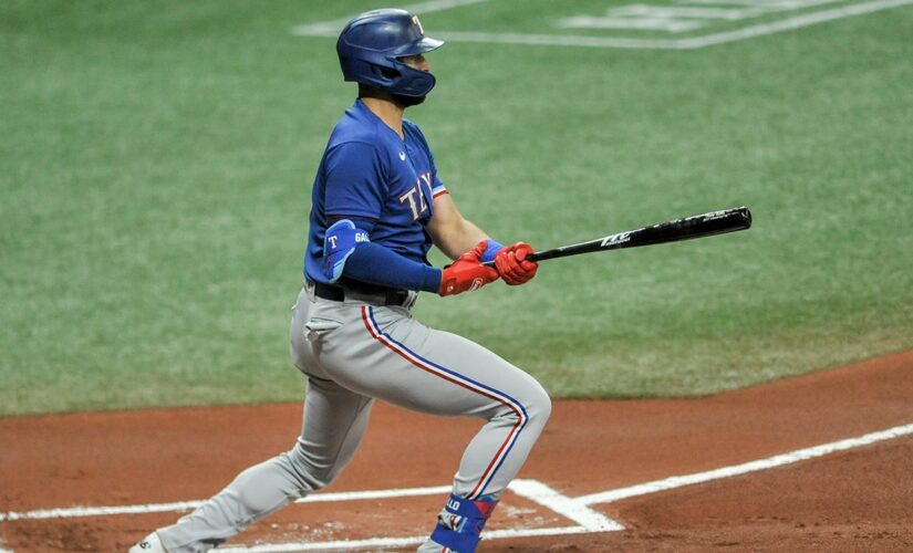 Gallo getting on base for Rangers without all of the extras