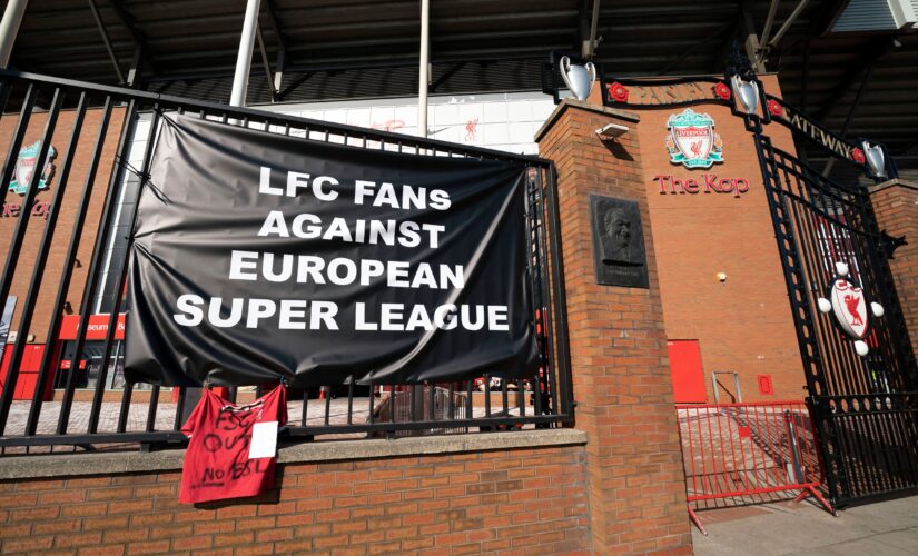 Liverpool owner leads Super League sorrow as fan anger grows