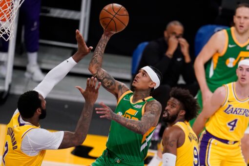 Jazz avenge loss with 111-97 win over Lakers in rematch