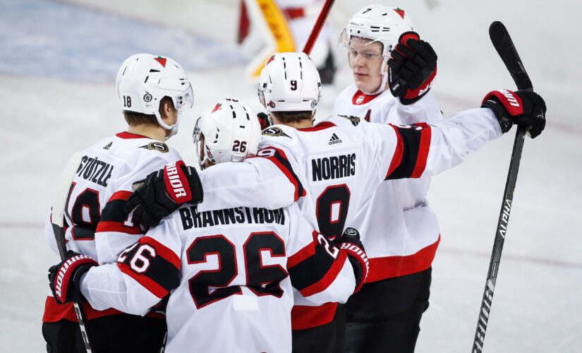 Senators grab 4-2 victory over the Flames