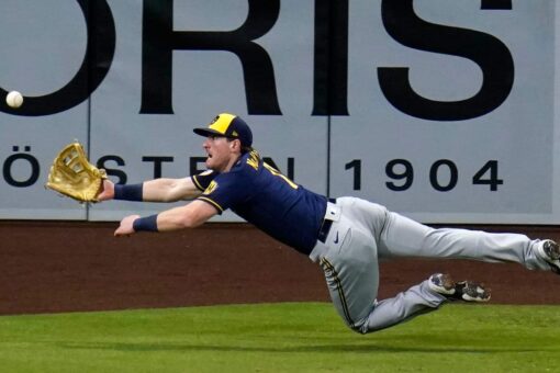Burnes whiffs 10 in 6 innings, Brewers blank Padres 6-0